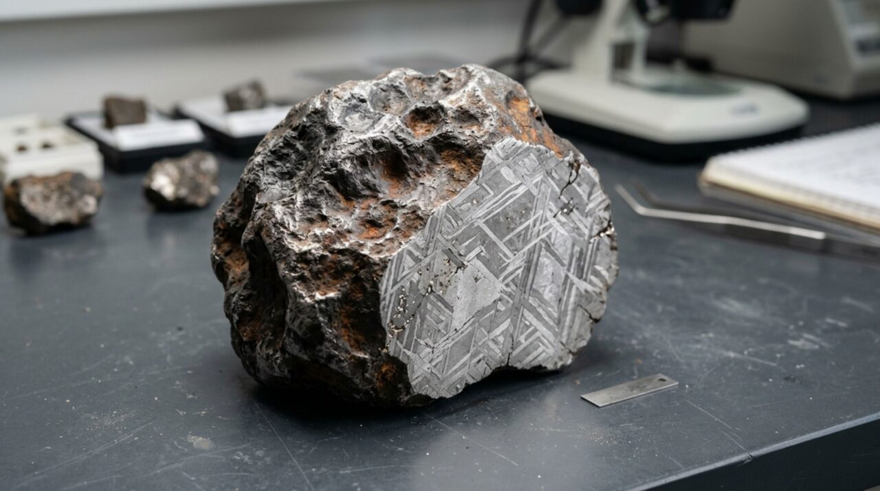 Meteoritos de ferro guardaram uma pista de bilhões de anos e sugerem que os primeiros corpos do Sistema Solar nasceram mais secos e quentes