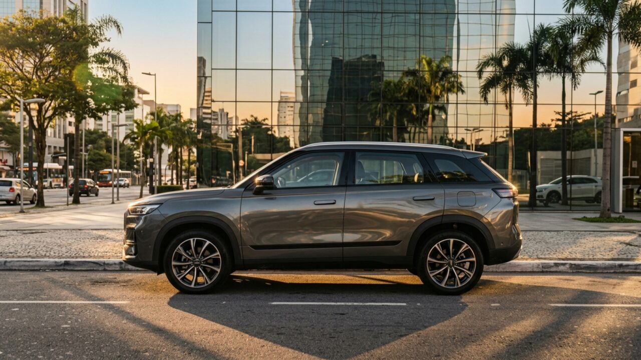 Por R$ 154.990 no lançamento, este SUV híbrido entrega 224 cv, faz até 15,5 km/l na cidade e promete autonomia combinada próxima de 1.000 km