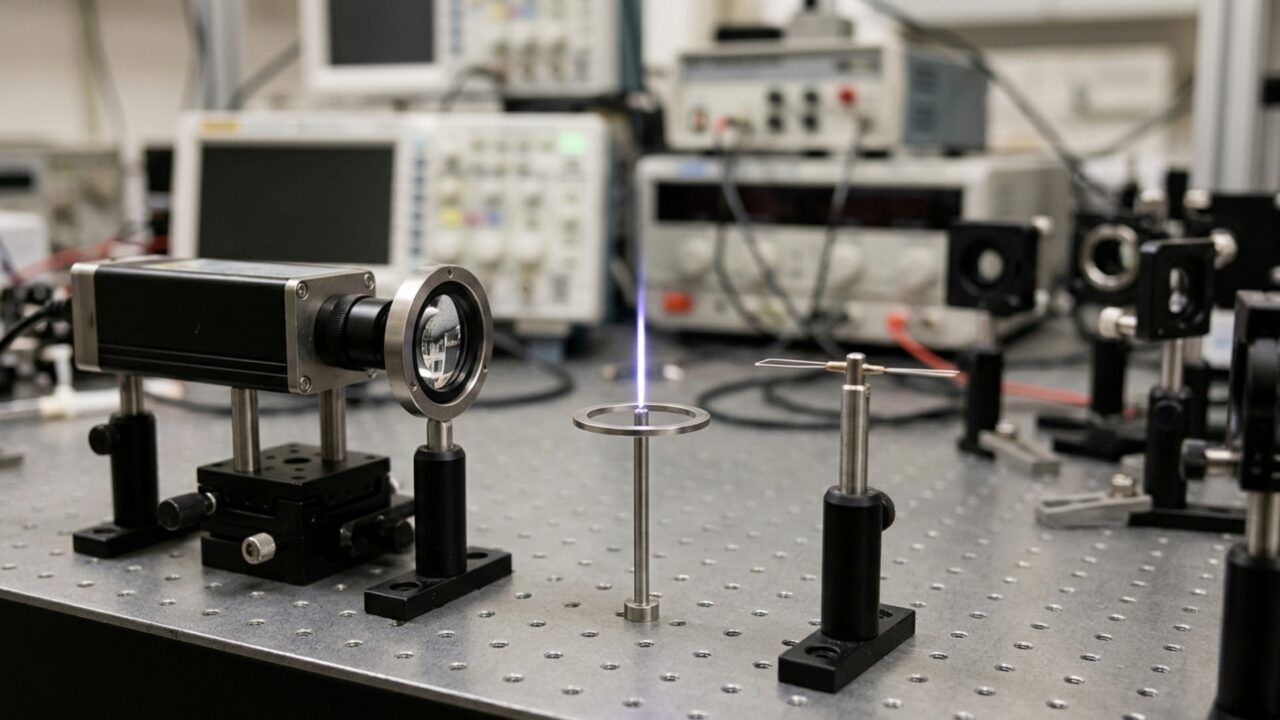 Um feixe de plasma criado por laser funcionou como antena e transmitiu ondas de rádio sem precisar de uma haste metálica convencional