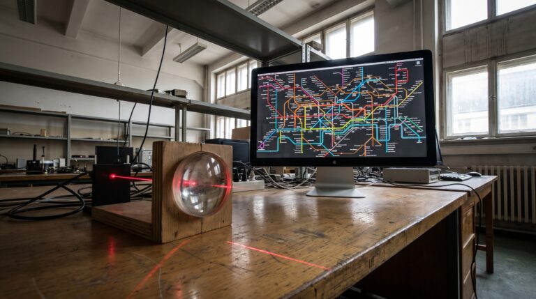 Um único átomo ligado à luz esconde uma rede praticamente sem fim de estados quânticos, como um mapa de metrô que nunca termina