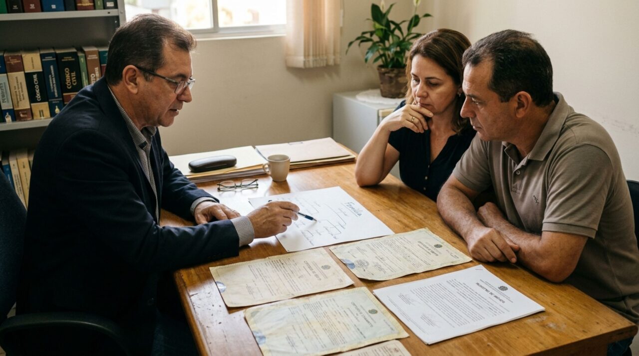 Família herda uma casa construída há décadas e descobre, ao tentar vender, que o terreno continua registrado em nome do bisavô, mesmo depois de diferentes moradores terem ocupado o imóvel