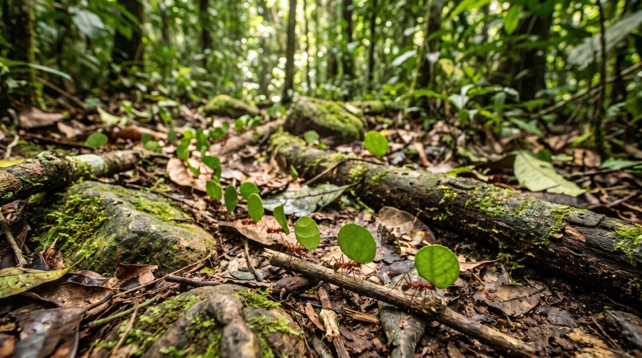 As formigas começaram a cultivar fungos milhões de anos antes dos humanos aprenderem a plantar