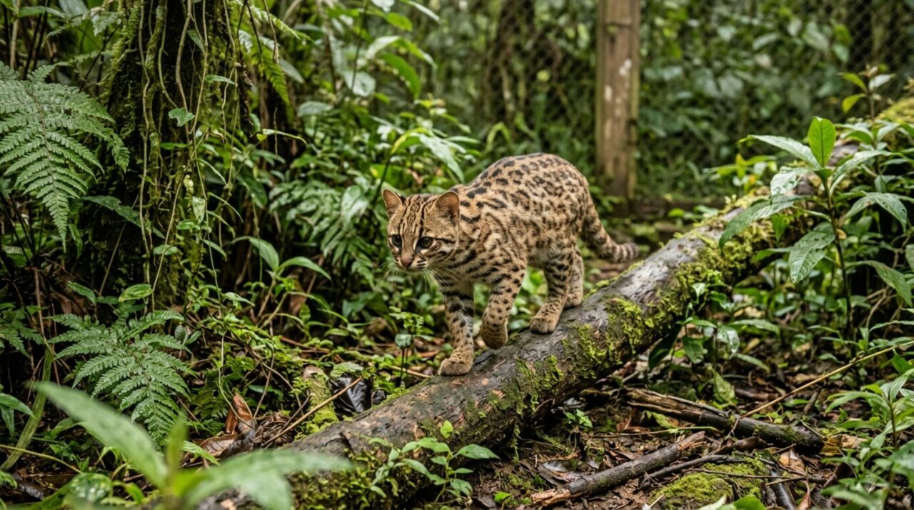 O felino Tigrino, acolhido em um refúgio boliviano, ajudou pesquisadores a identificar a espécie Leopardus tilcayo