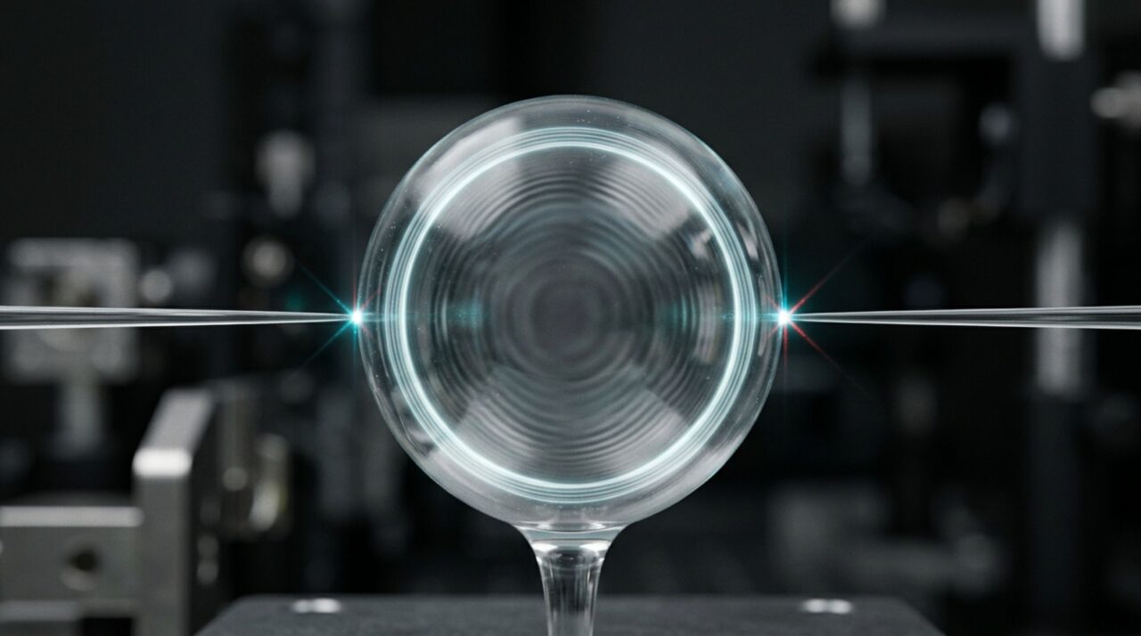 Microcavidade óptica utiliza o fenômeno da luz quase parada para ampliar a sensibilidade de medições gravitacionais extremamente pequenas