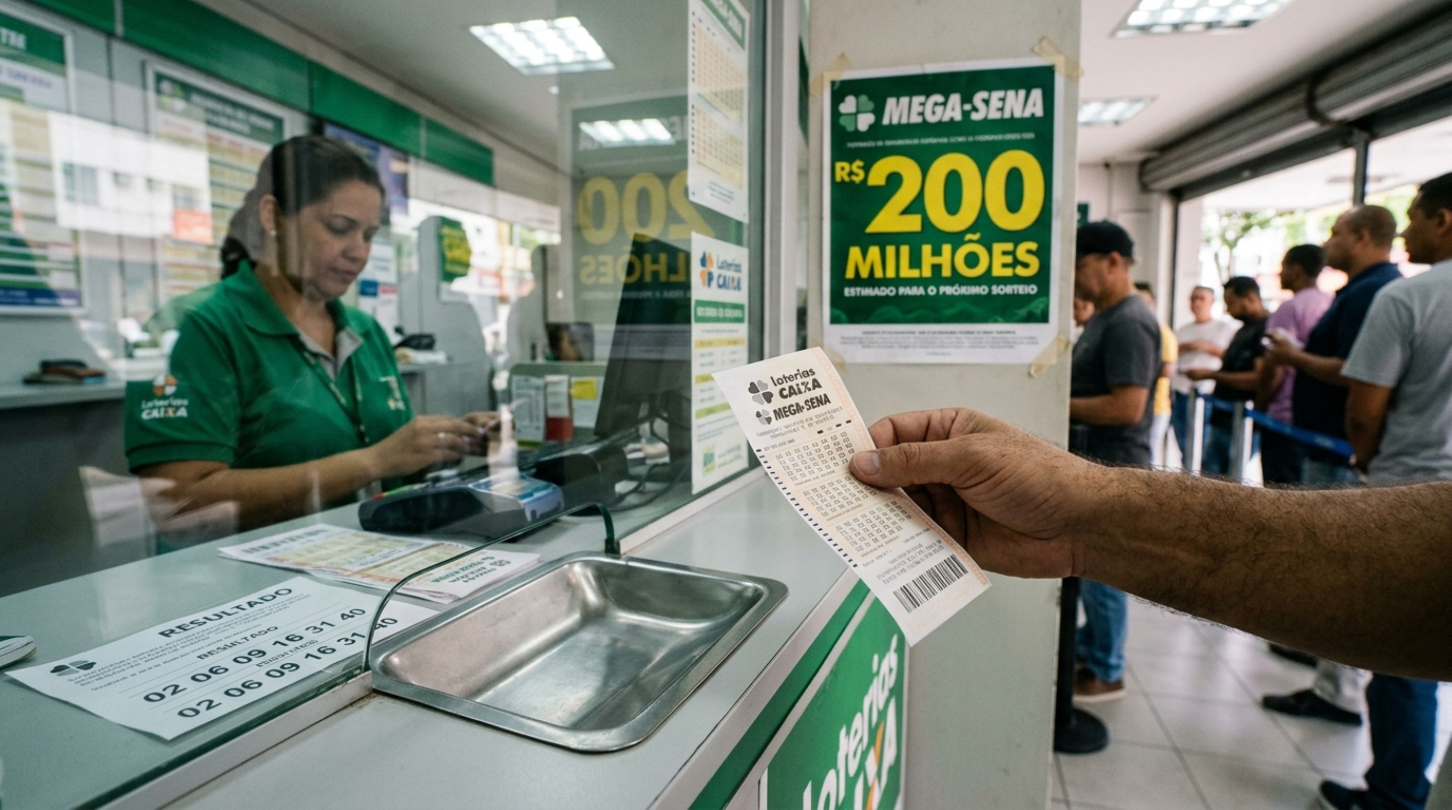 Prêmio de R$ 200 milhões vem aí: Mega-Sena 3072 acumula após ninguém acertar as seis dezenas sorteadas