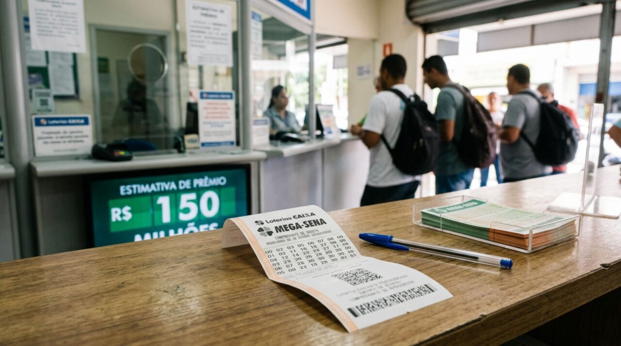 Mega-Sena tem prêmio estimado em R$ 150 milhões e resultado revela algo para apostadores