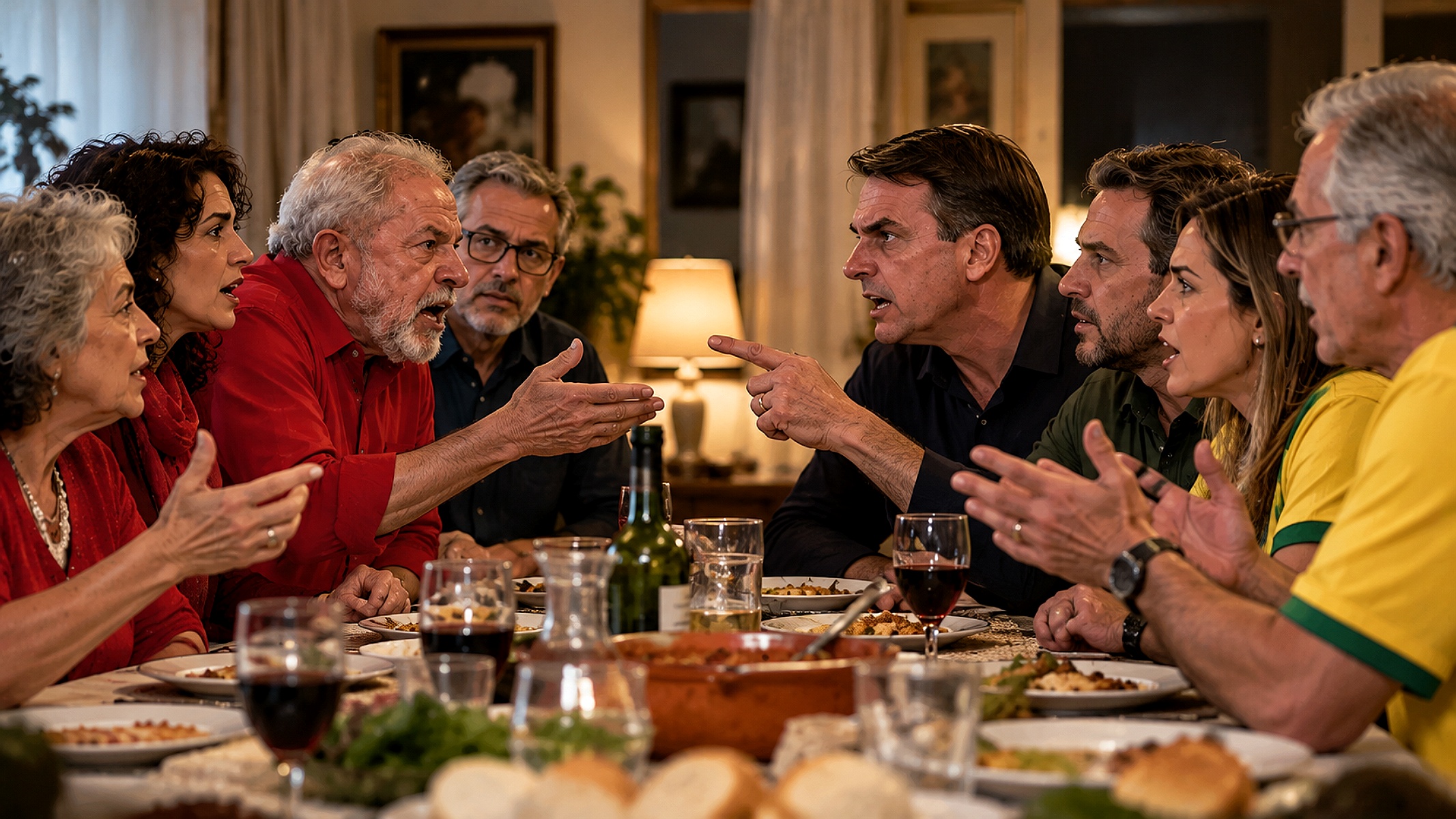 Lula, Flávio e o almoço de domingo