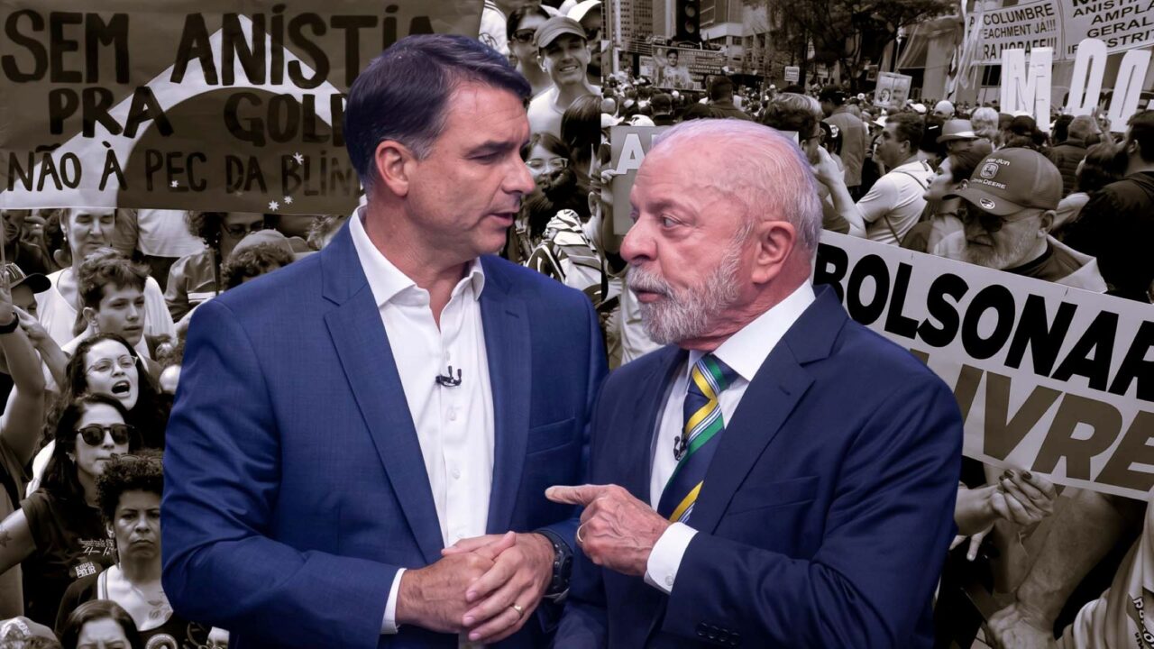 Datafolha: Lula tem 46% de rejeição, e Flávio, 45%