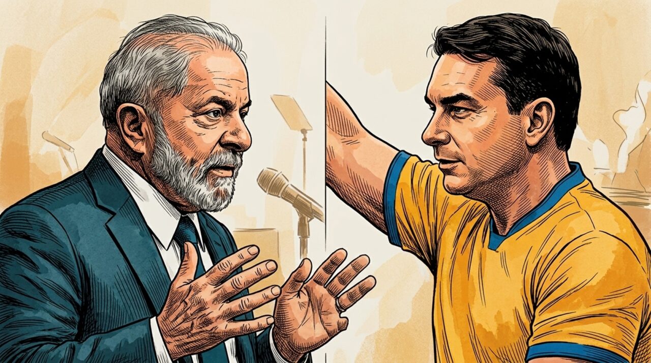 Crusoé: AtlasIntel aponta Flávio com 52,8% dos votos válidos contra Lula