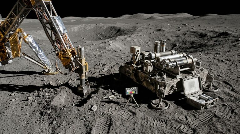 Solo lunar poderá ser investigado em busca de partículas microscópicas que indiquem possíveis tecnologias extraterrestres antigas