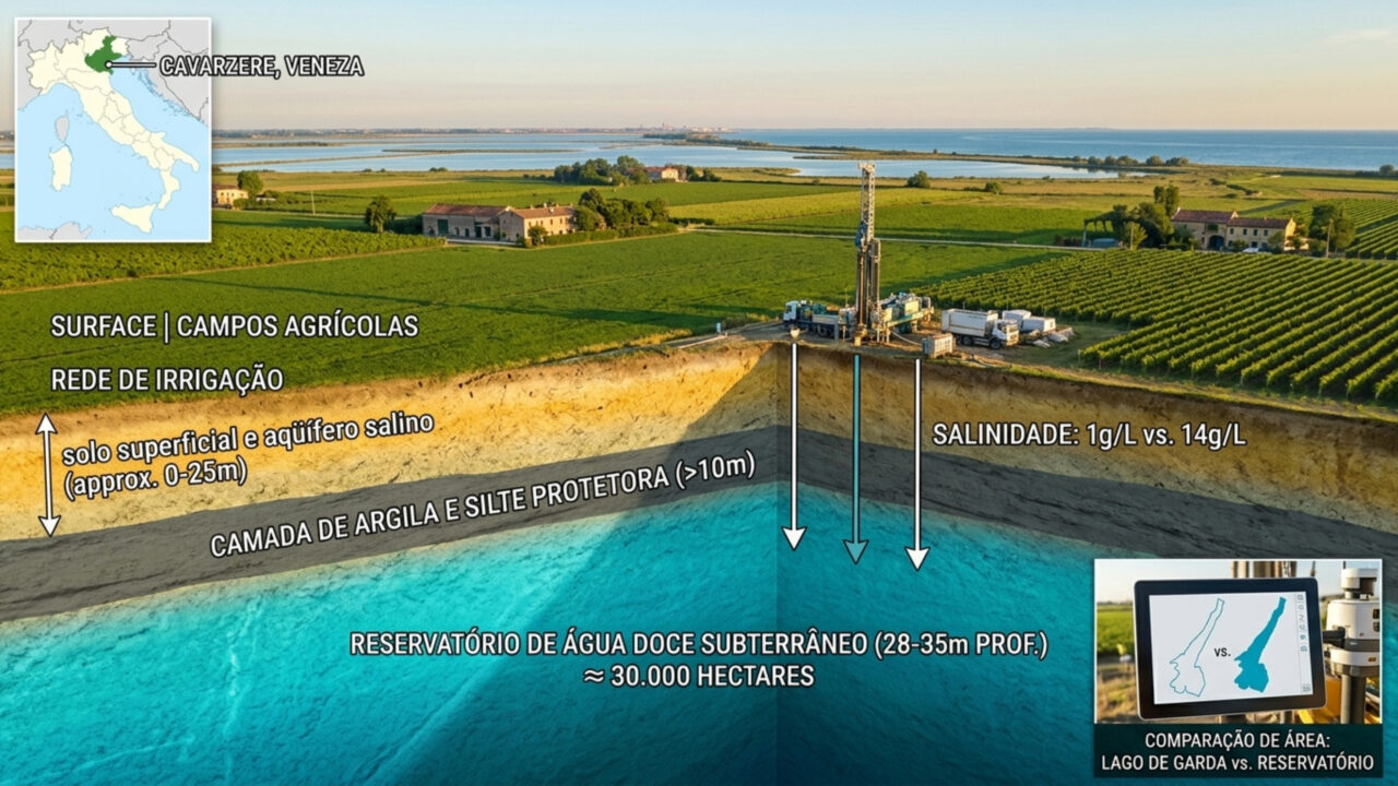Mais um Lago de Garda que estava escondido sob o norte da Itália foi descoberto por acaso