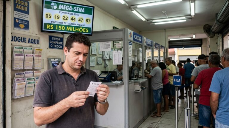 Mega-Sena 3069 acumula e prêmio chega a R$ 150 milhões: confira as dezenas sorteadas e os ganhadores