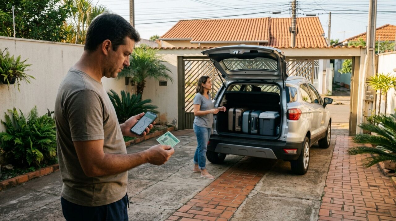 Motorista percebe que sua CNH venceu há 25 dias, tenta cancelar uma viagem por medo da multa e descobre qual é o prazo previsto no CTB para continuar dirigindo após o vencimento