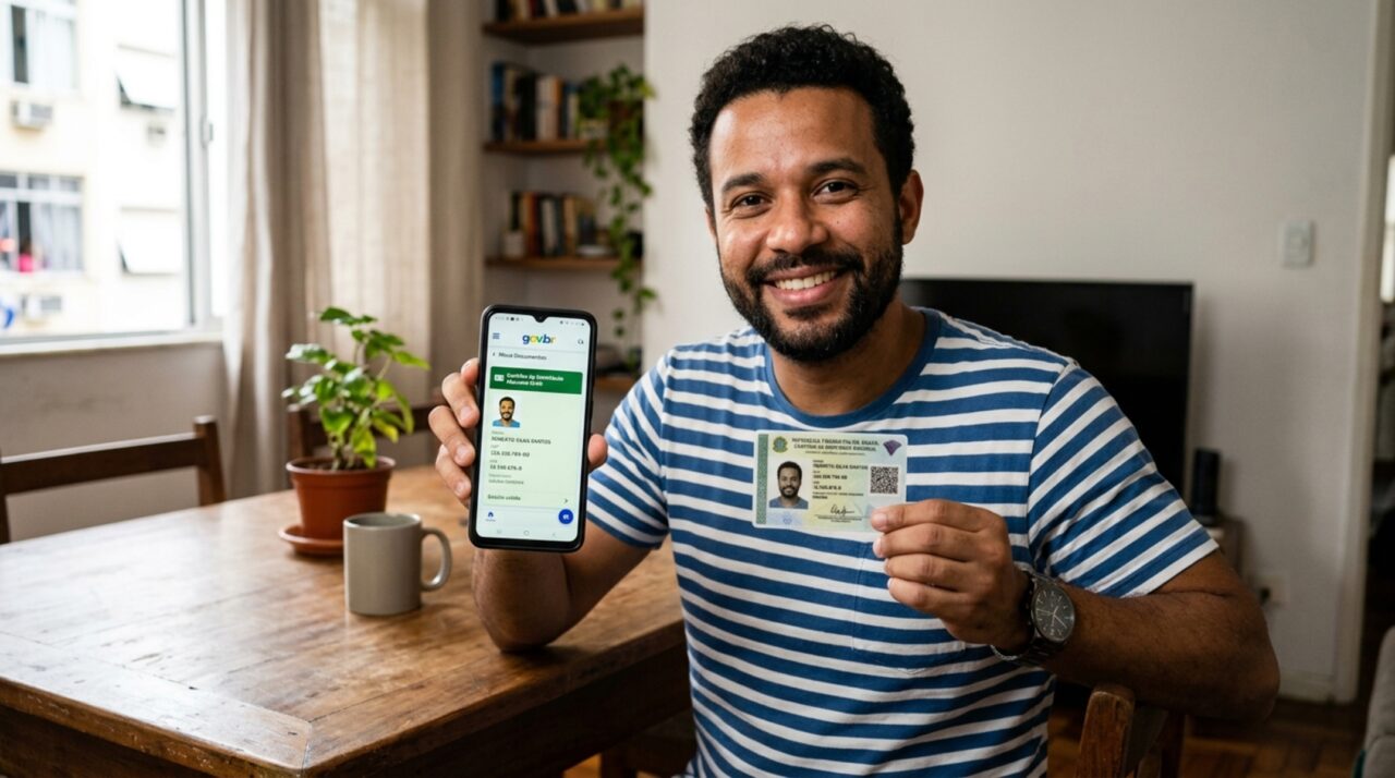 Como solicitar a nova Carteira de Identidade Nacional pelo Gov.br sem sair de casa