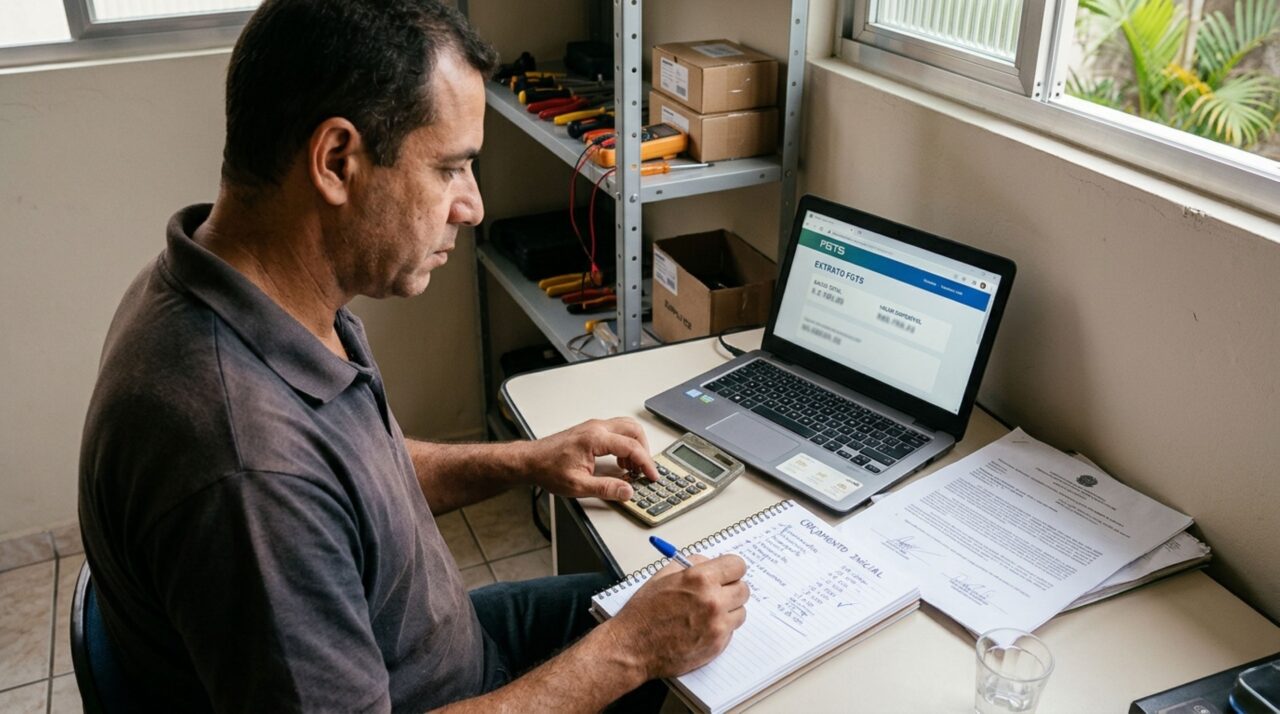 Trabalhador pede demissão para começar a trabalhar por conta própria e descobre que o dinheiro acumulado no FGTS não pode ser retirado imediatamente apenas por ter saído da empresa