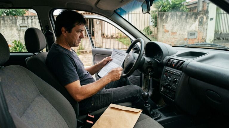 Condutor recebe uma notificação sobre processo de suspensão da CNH, acredita que perdeu imediatamente o direito de dirigir e descobre por que precisa conferir a fase do procedimento no Detran