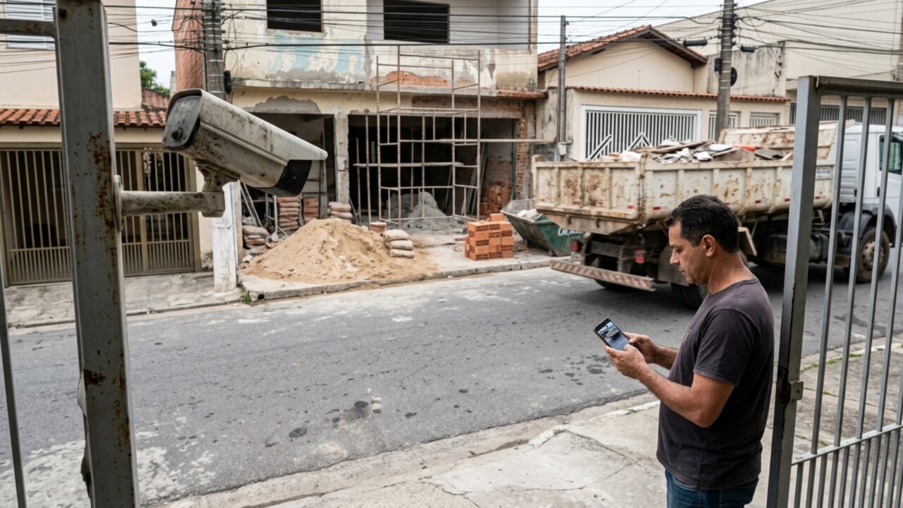 Família contrata a retirada de entulho por viagem e recebe uma cobrança maior depois que o caminhão também recolhe materiais de outra reforma antes de seguir para o descarte