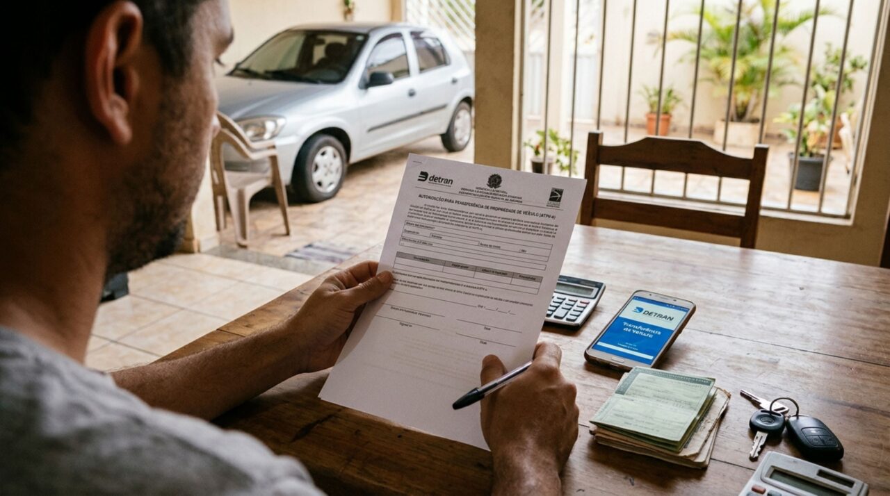 Motorista compra um carro usado, começa a circular antes de concluir a transferência e descobre que deixar a documentação em nome do antigo proprietário pode trazer problemas para os dois envolvidos