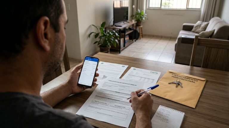 Trabalhador usa parte do FGTS na compra da casa, é demitido anos depois e descobre por que a multa de 40% não deve ser conferida apenas pelo saldo que aparece no aplicativo