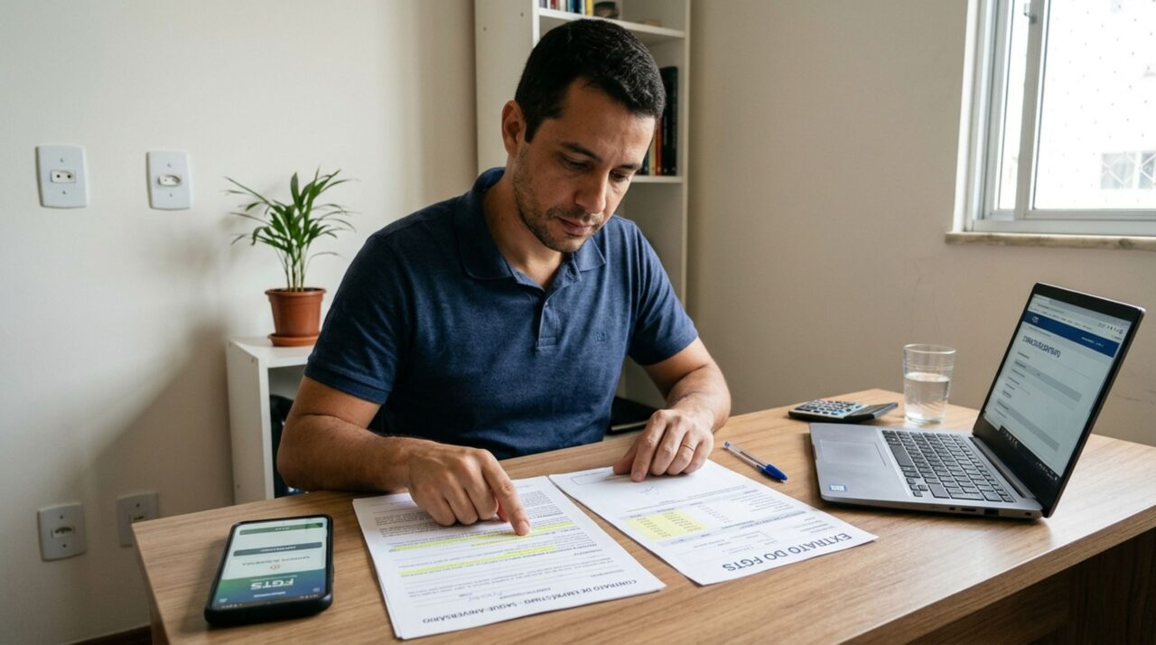 Funcionário antecipa parcelas do saque-aniversário para conseguir dinheiro mais rápido e descobre que parte do saldo do FGTS ficou bloqueada como garantia do empréstimo