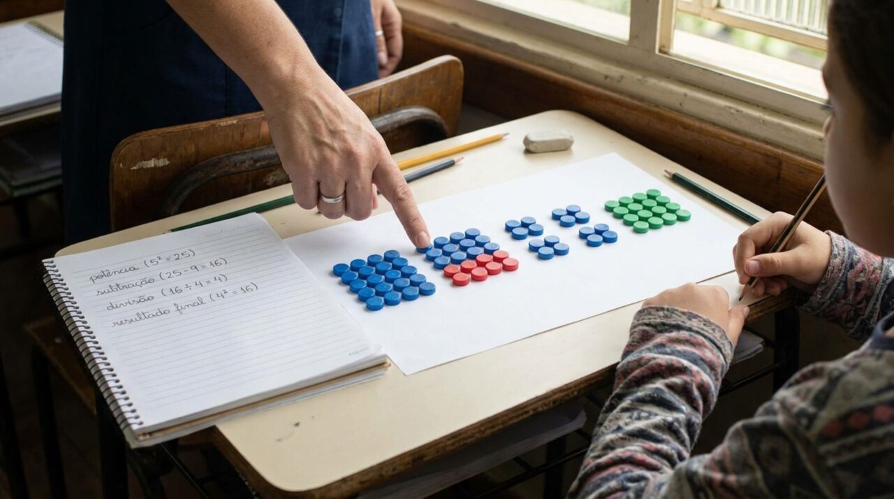 Poucos conseguem acertar o cálculo [(5² − 9) ÷ 4]² na primeira tentativa