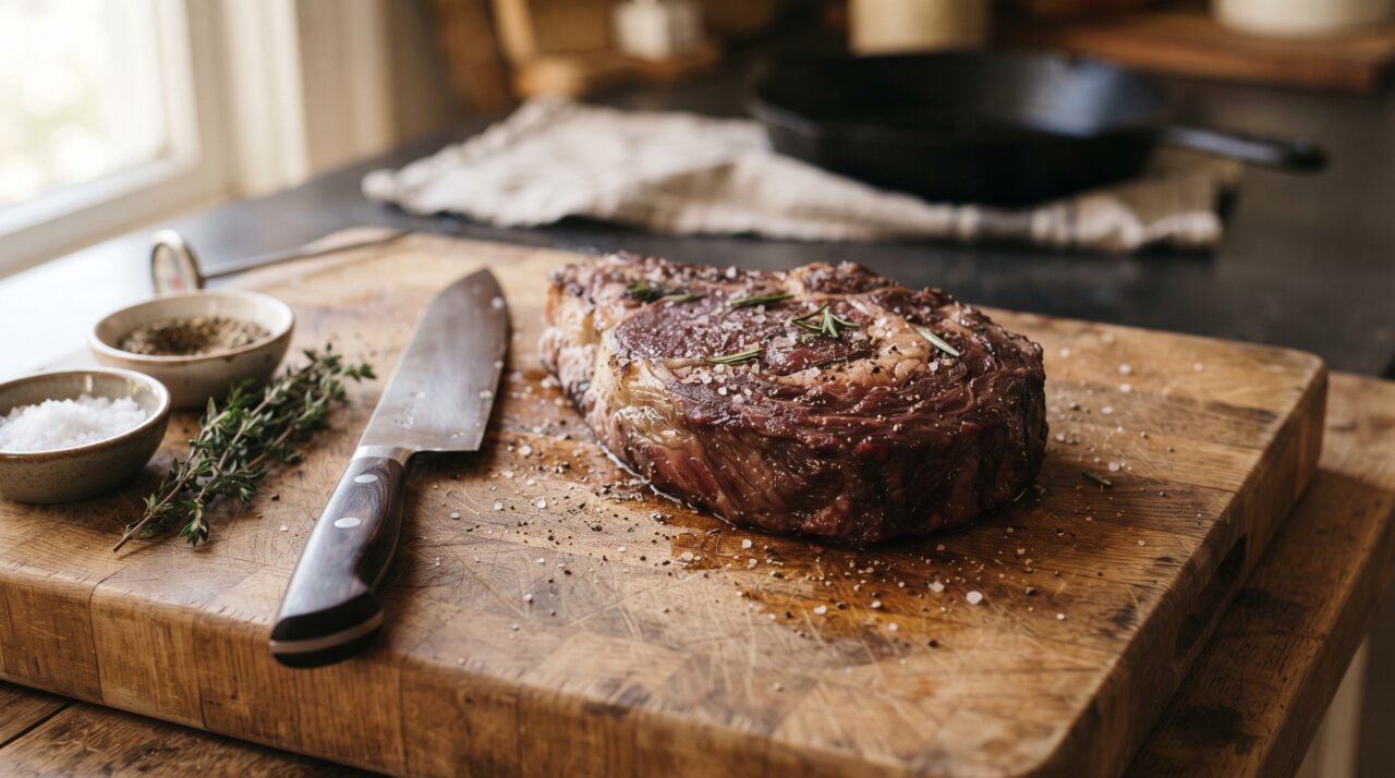 A importância de deixar a carne descansar após o cozimento para manter a suculência
