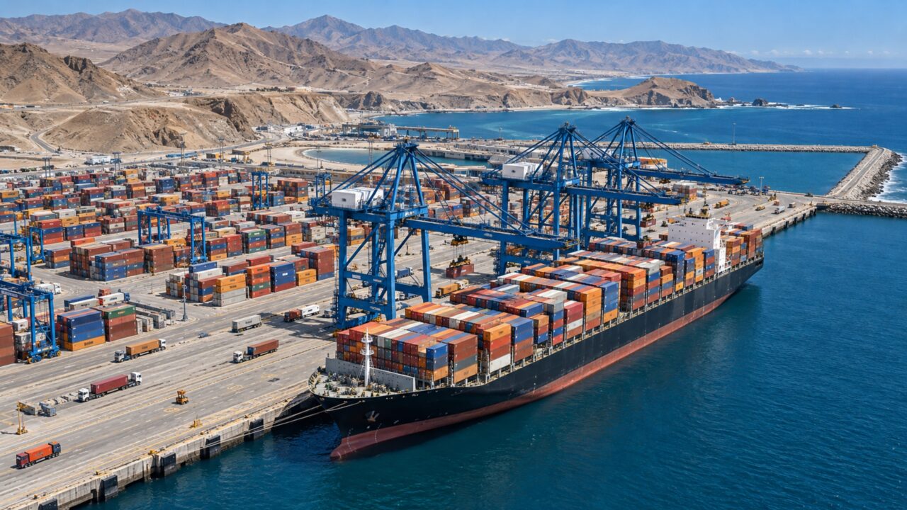 Megaobra chinesa de 1,5 quilômetro de extensão ergue quatro berços em um porto sul-americano para receber navios gigantes e movimentar até 1 milhão de contêineres por ano