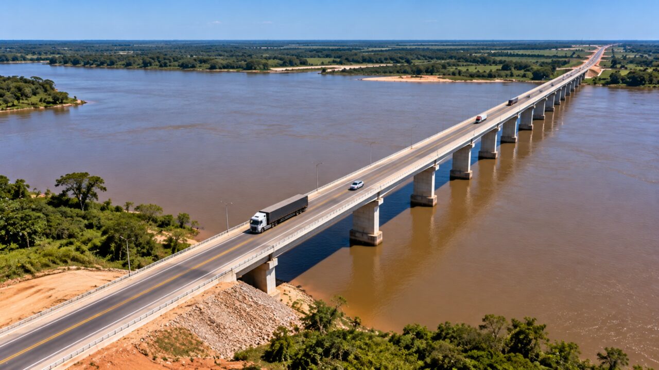 Megaobra de R$ 250 milhões ergueu uma ponte de 1,7 km sobre um dos maiores rios do Brasil e abriu uma nova ligação entre dois estados que dependiam de balsas