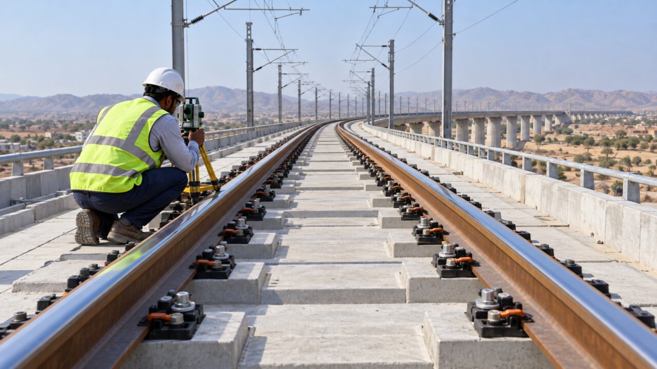 Megaobra ferroviária de 508 quilômetros avança na construção de 12 estações para colocar trens de até 320 km/h entre duas metrópoles e criar o primeiro corredor desse tipo em um país com mais de 1 bilhão de habitantes