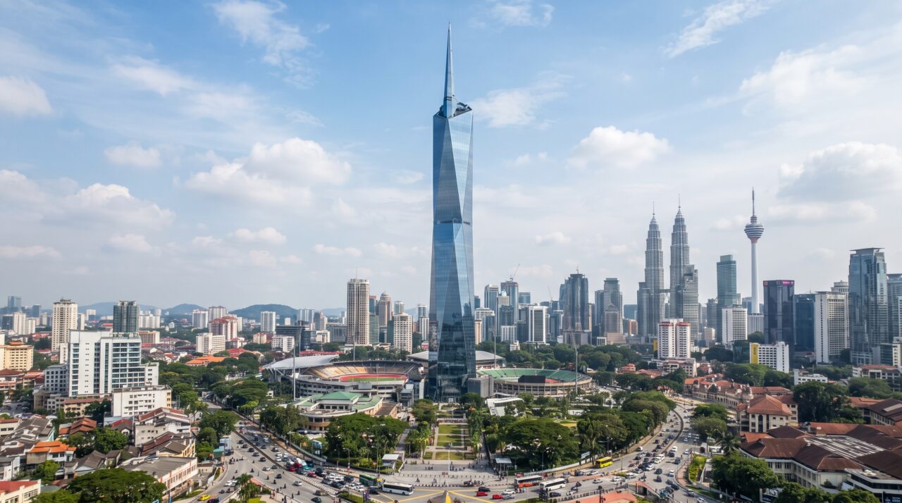 A arquitetura e a tecnologia por trás do gigantesco arranha-céu Merdeka 118