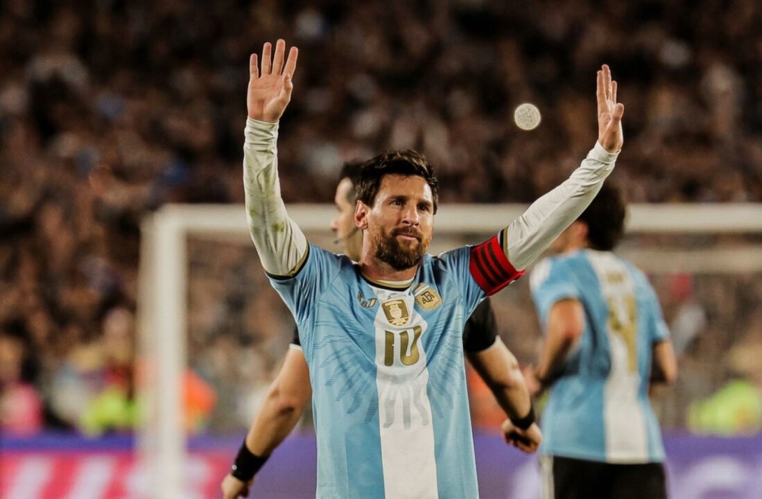 Messi faz seu último jogo com a camisa da Argentina