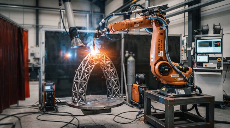 Como funciona a impressão 3D de metal no ar e suas aplicações na engenharia.