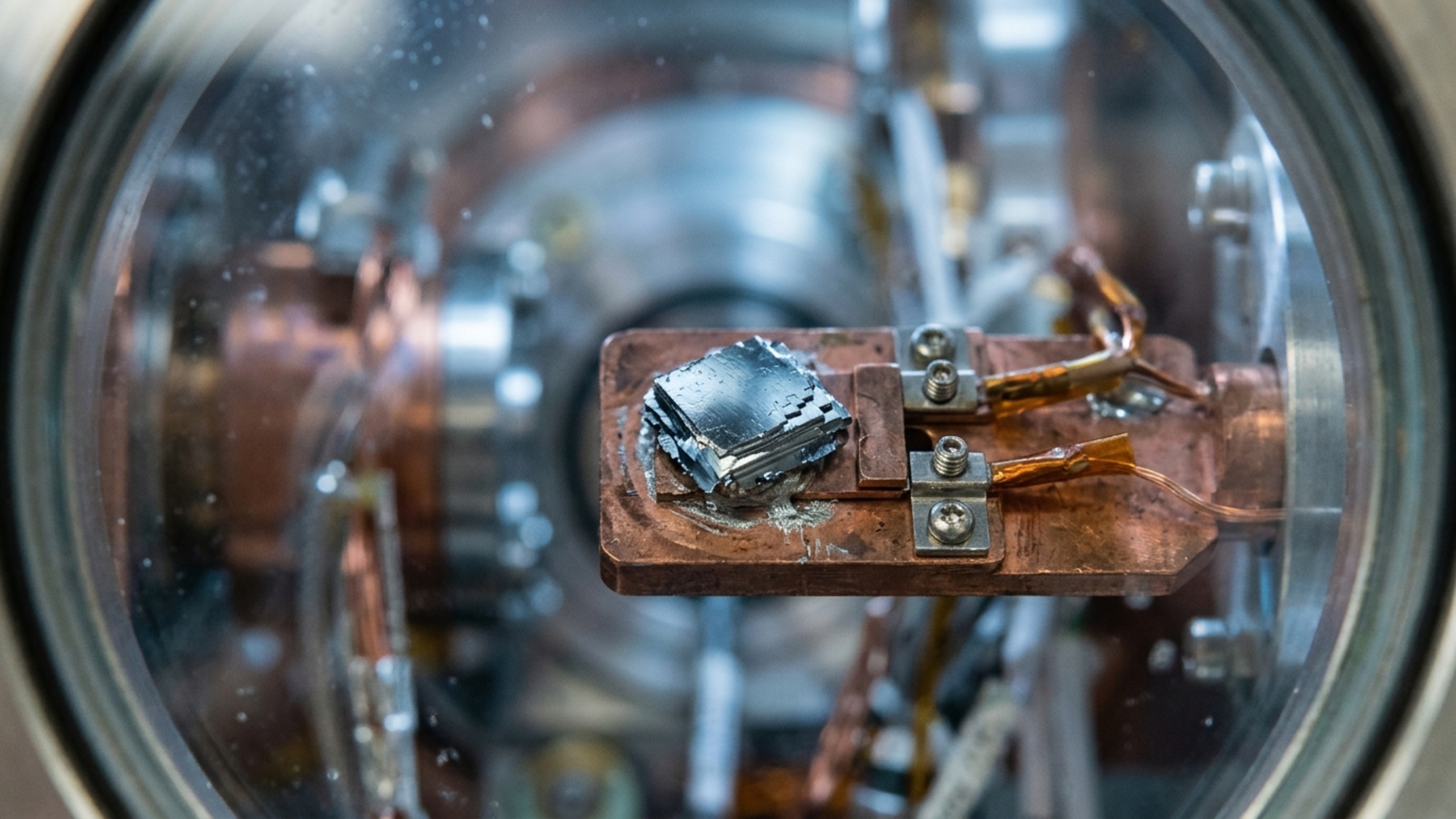 Um material fino revelou um tipo incomum de magnetismo que tenta juntar velocidade de antiferromagnetos com controle eletrônico
