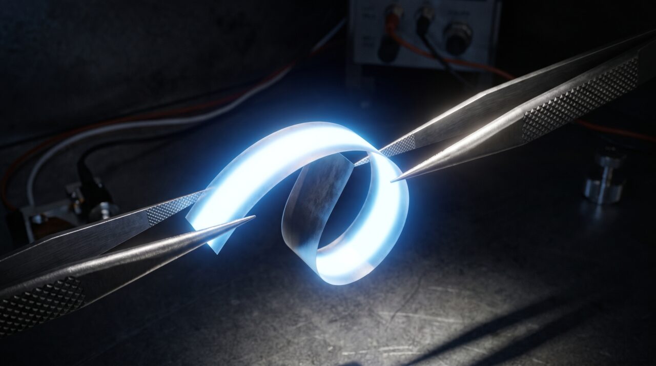 Um diamante dobrado começou a emitir luz de outro jeito sem receber nenhum átomo extra, apenas porque sua estrutura foi tensionada em escala minúscula