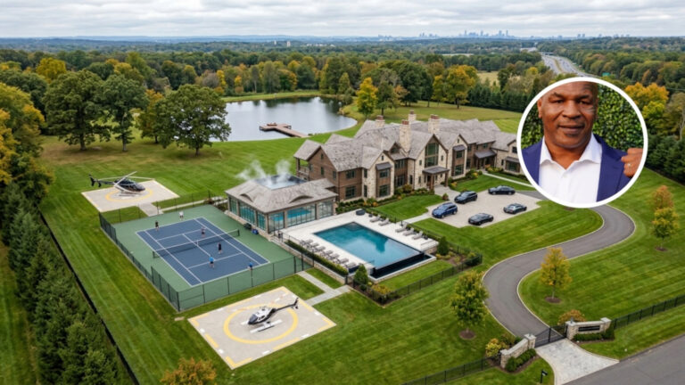 Mike Tyson comprou uma casa de 4.740m² por 3 milhões de dólares e, 30 anos depois, seu preço triplicou