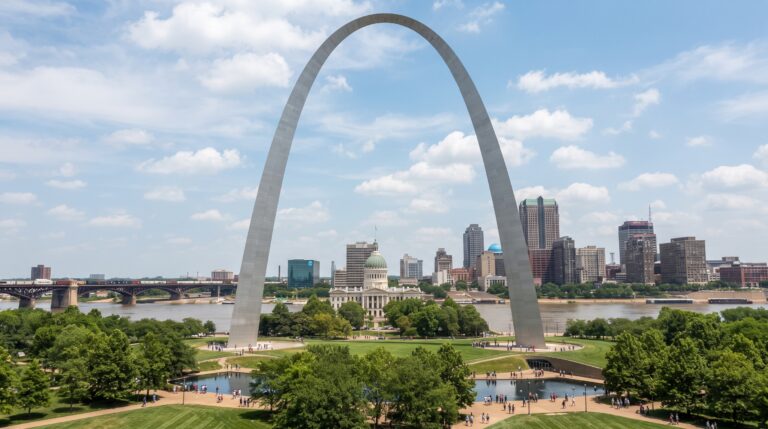 Estrutura e funcionamento do monumento Gateway Arch