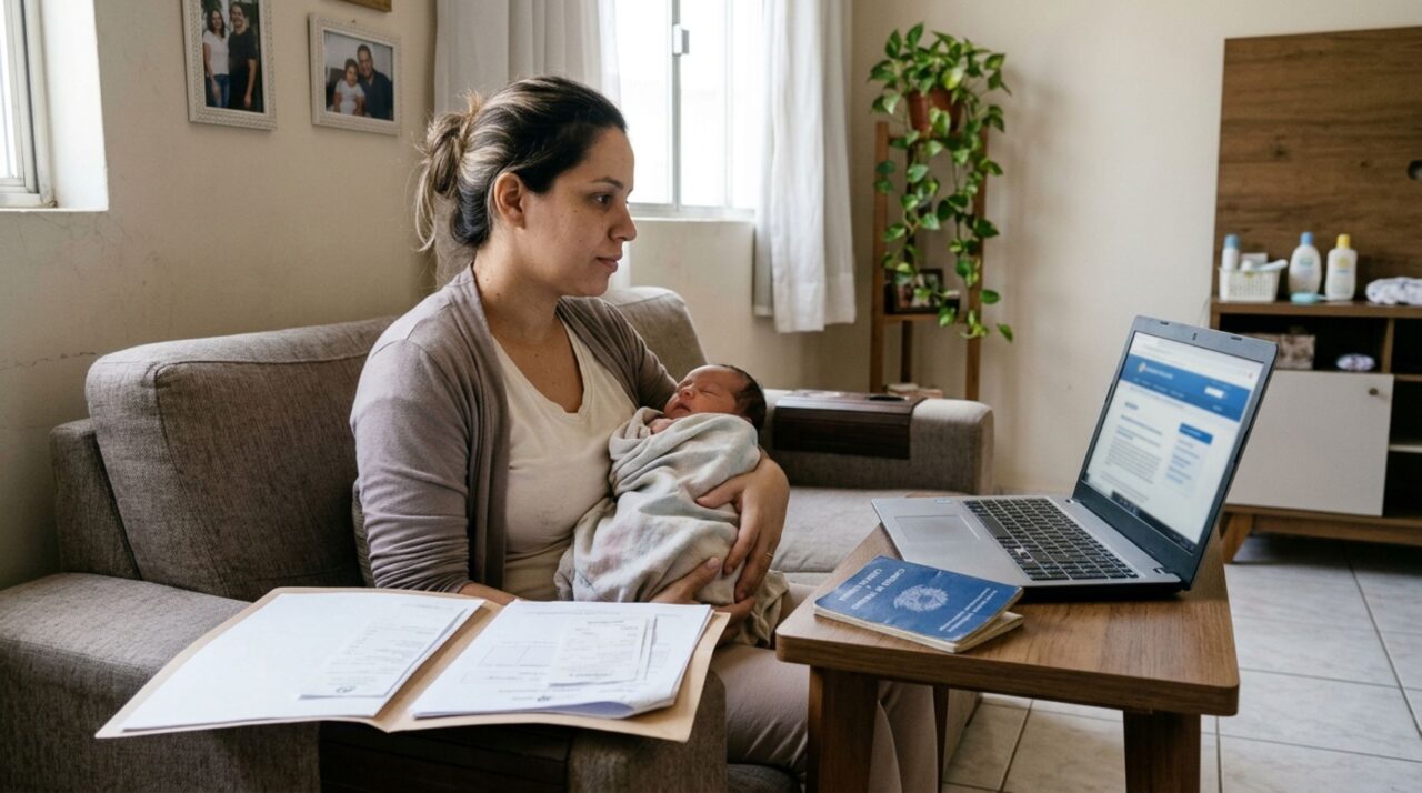 Trabalhadora contribui para o INSS durante anos, fica desempregada e descobre que ainda pode ter direito ao salário-maternidade, mesmo sem carteira assinada