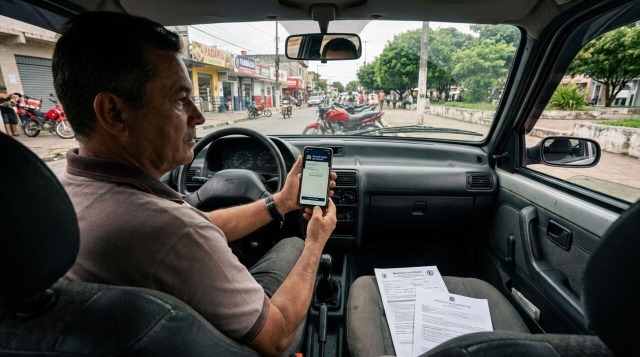 Motorista apresenta um boletim de ocorrência porque perdeu a CNH, acredita que o registro substitui a carteira e descobre que a fiscalização ainda precisa conferir sua habilitação