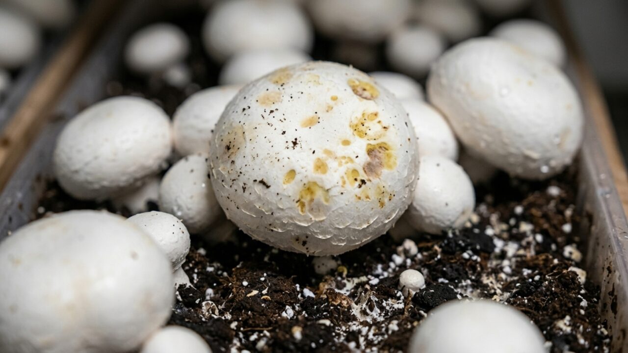 Uma doença de cogumelos estudada há mais de um século não tinha um único culpado e o DNA revelou mais de 17 espécies de bactérias envolvidas