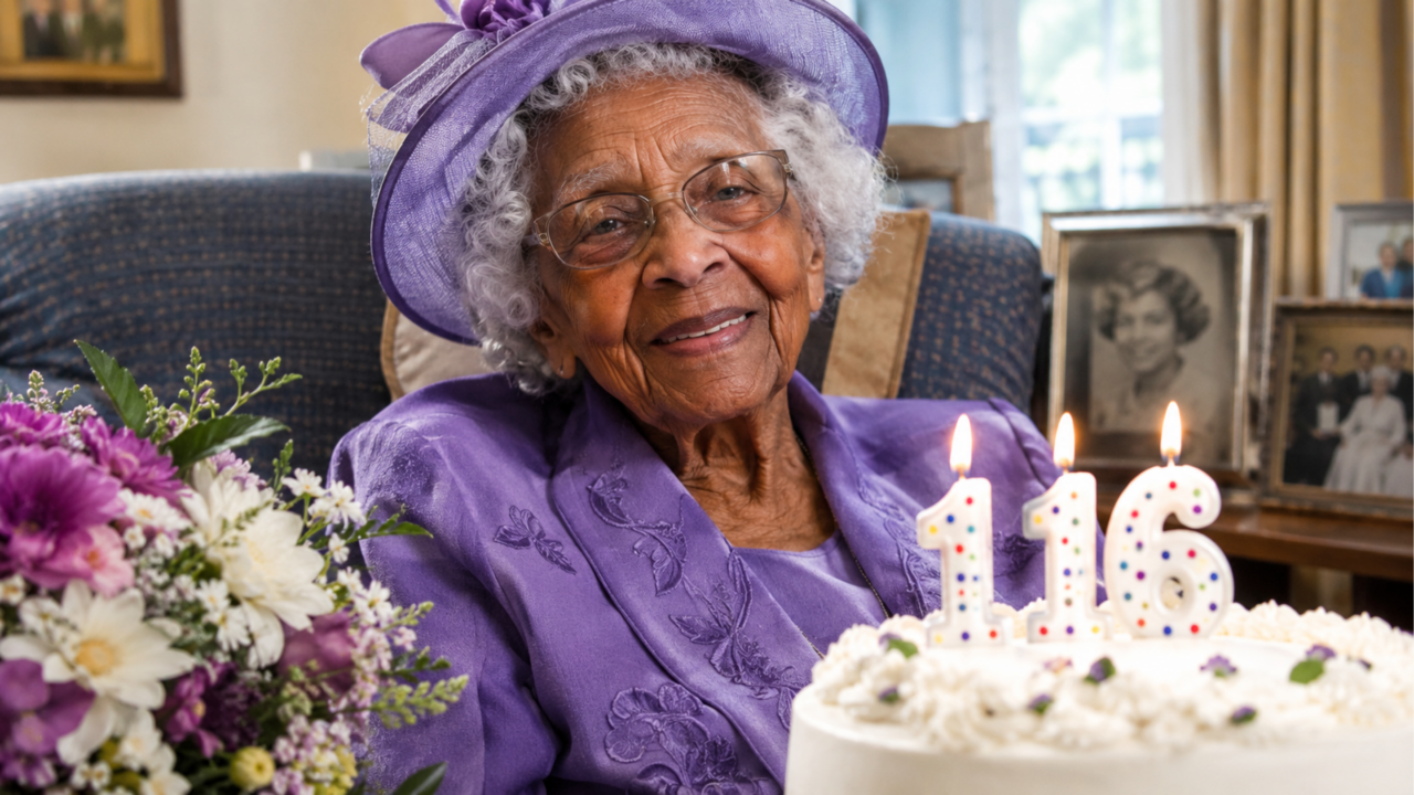 Naomi Whitehead, centenária de 116 anos, sobre o segredo de sua longevidade: “Ela sempre foi o pilar da nossa família”