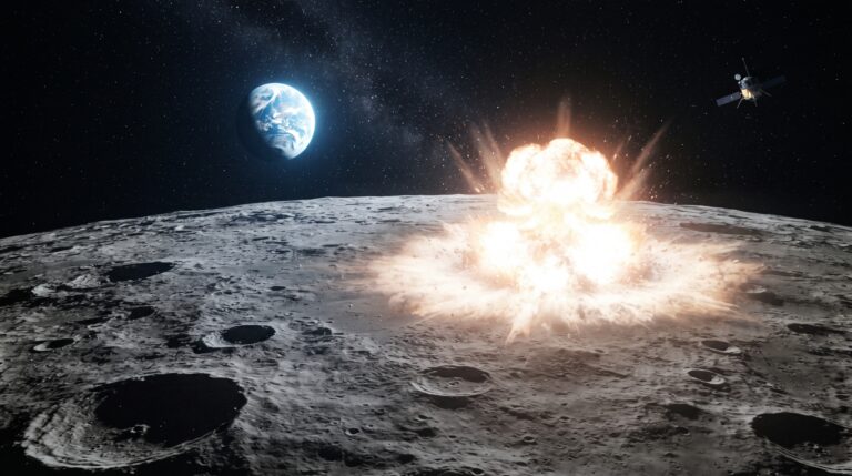 O plano secreto dos Estados Unidos para detonar uma arma nuclear na Lua em 1959.