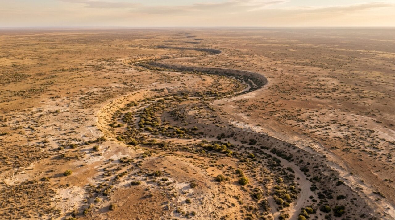 Trincheiras de quilômetros cruzam uma planície australiana e agora o mapa indica que elas são cicatrizes de cavernas profundas desabando
