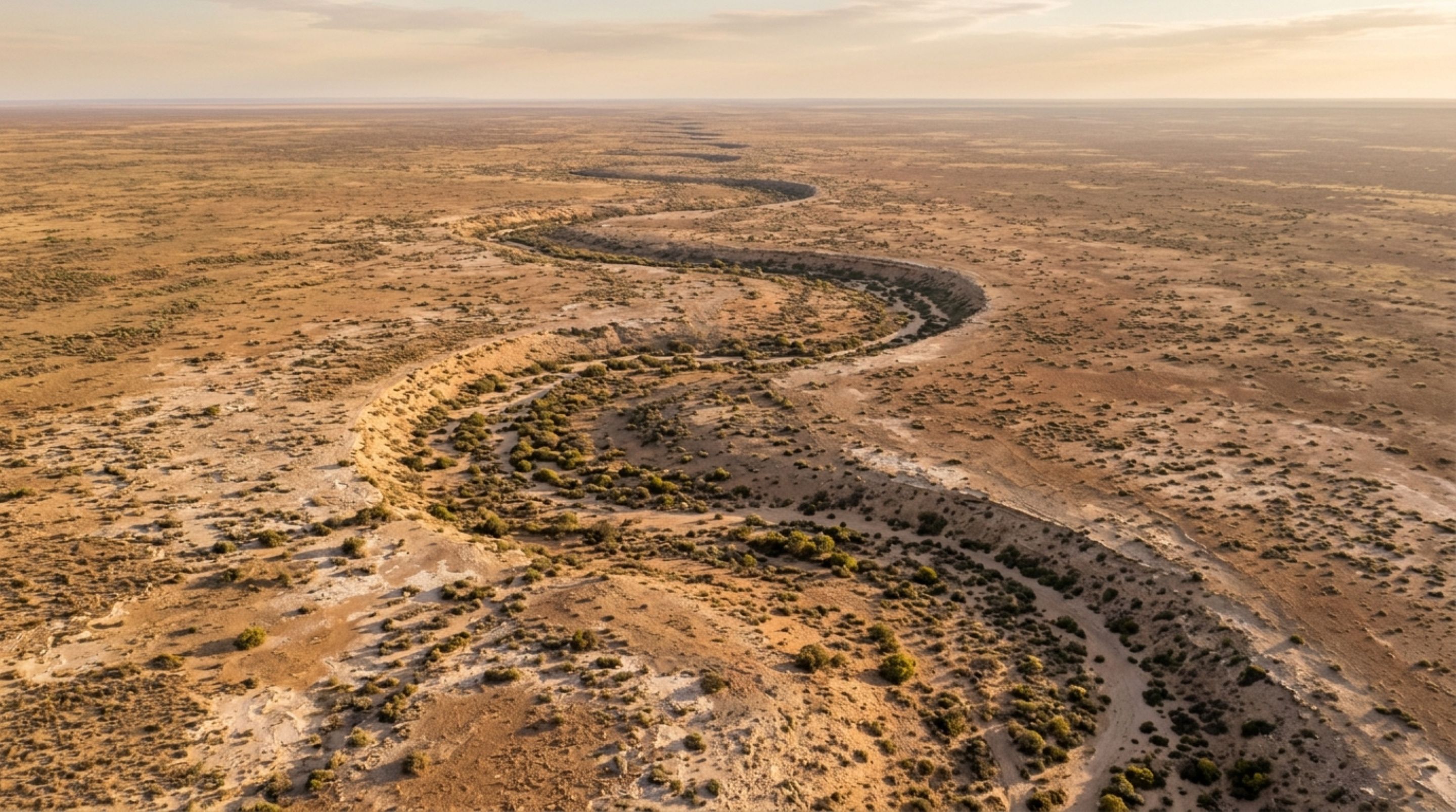 Trincheiras de quilômetros cruzam uma planície australiana e agora o mapa indica que elas são cicatrizes de cavernas profundas desabando