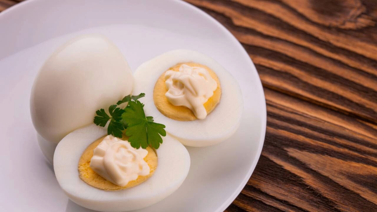Nutricionistas recomendam ovos cozidos não são acompanhados de maionese, mas sim de grão de bico e páprica