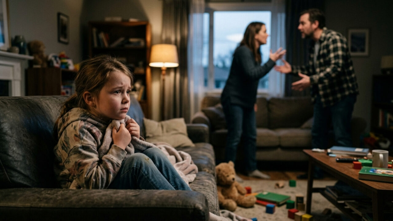Segundo a psicologia, crianças que crescem em uma casa em meia a discussões e mudanças de humor desenvolvem uma maior consciência das emoções dos outros