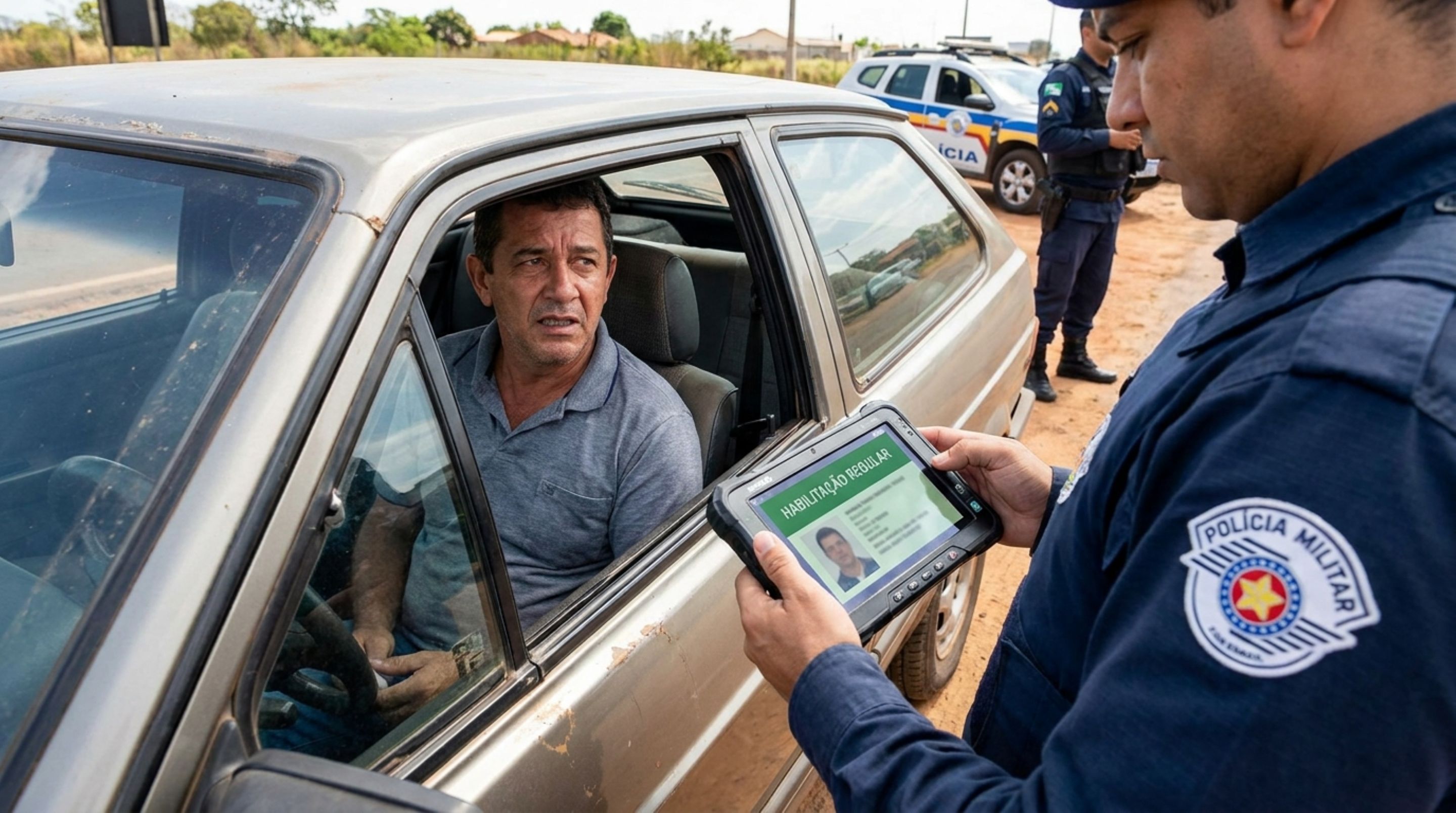 Motorista sai de casa sem a carteira e sem o celular  par | Economia | QTU Notícias