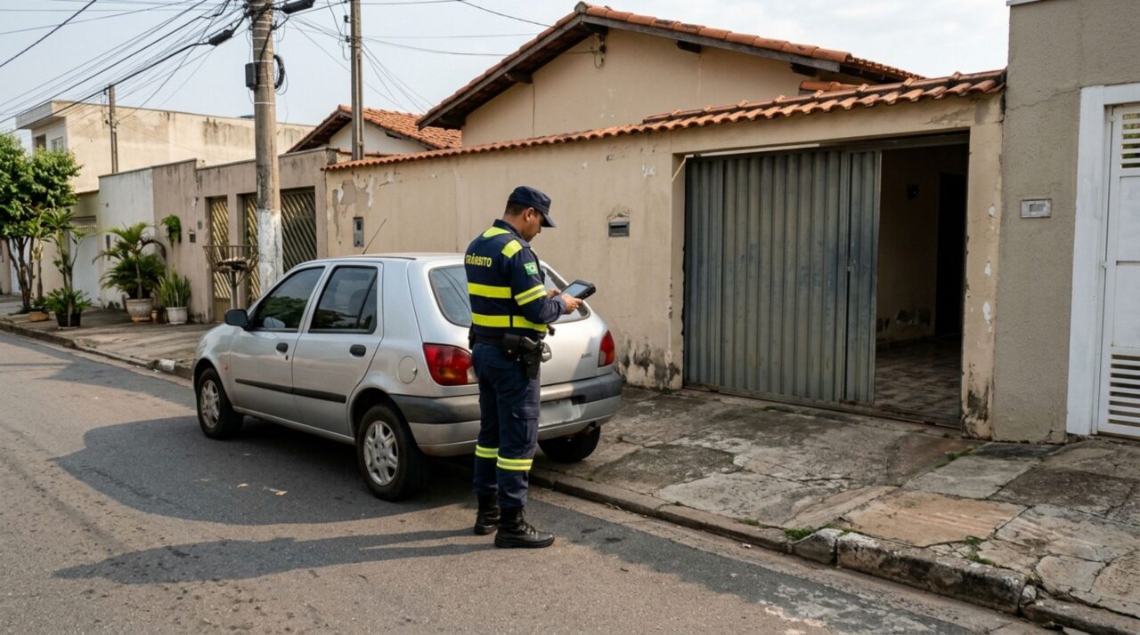 Motorista estaciona diante da garagem de uma casa aparentemente vazia, acredita que ninguém será prejudicado e descobre por que a ausência do proprietário não libera automaticamente o espaço