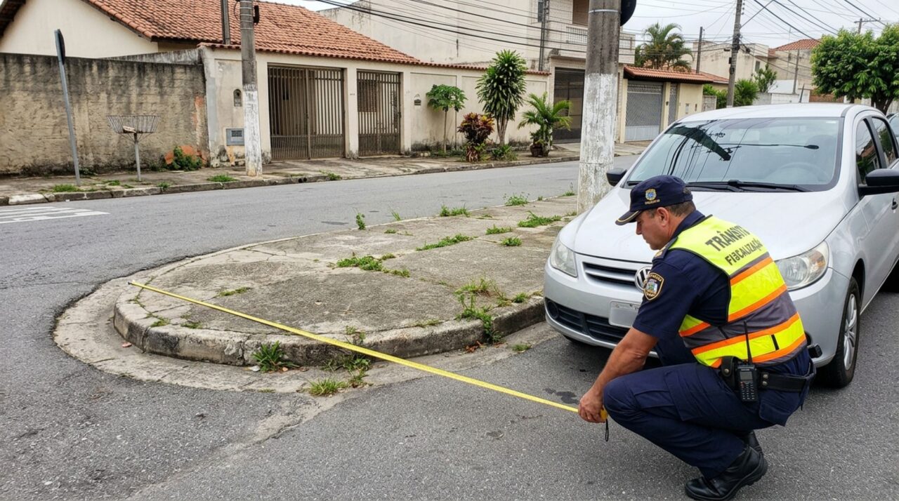 Morador deixa o carro a três metros da esquina porque não existe placa de proibição, recebe uma multa e descobre que o CTB estabelece uma distância mínima mesmo sem sinalização vertical
