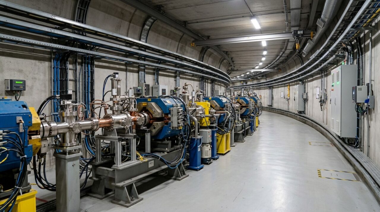 Elétrons viajam quase à velocidade da luz dentro de um anel de 518 metros em Campinas para revelar estruturas que o olho humano jamais enxergaria