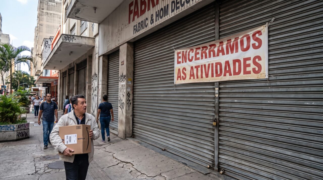 Depois de entrar em falência com centenas de lojas fora do plano, rede de artesanato liquida todas as unidades e encerra um modelo de varejo pressionado pelo comércio eletrônico